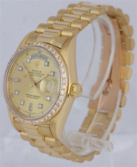 rolex president band gold|Rolex gold presidential watch price.